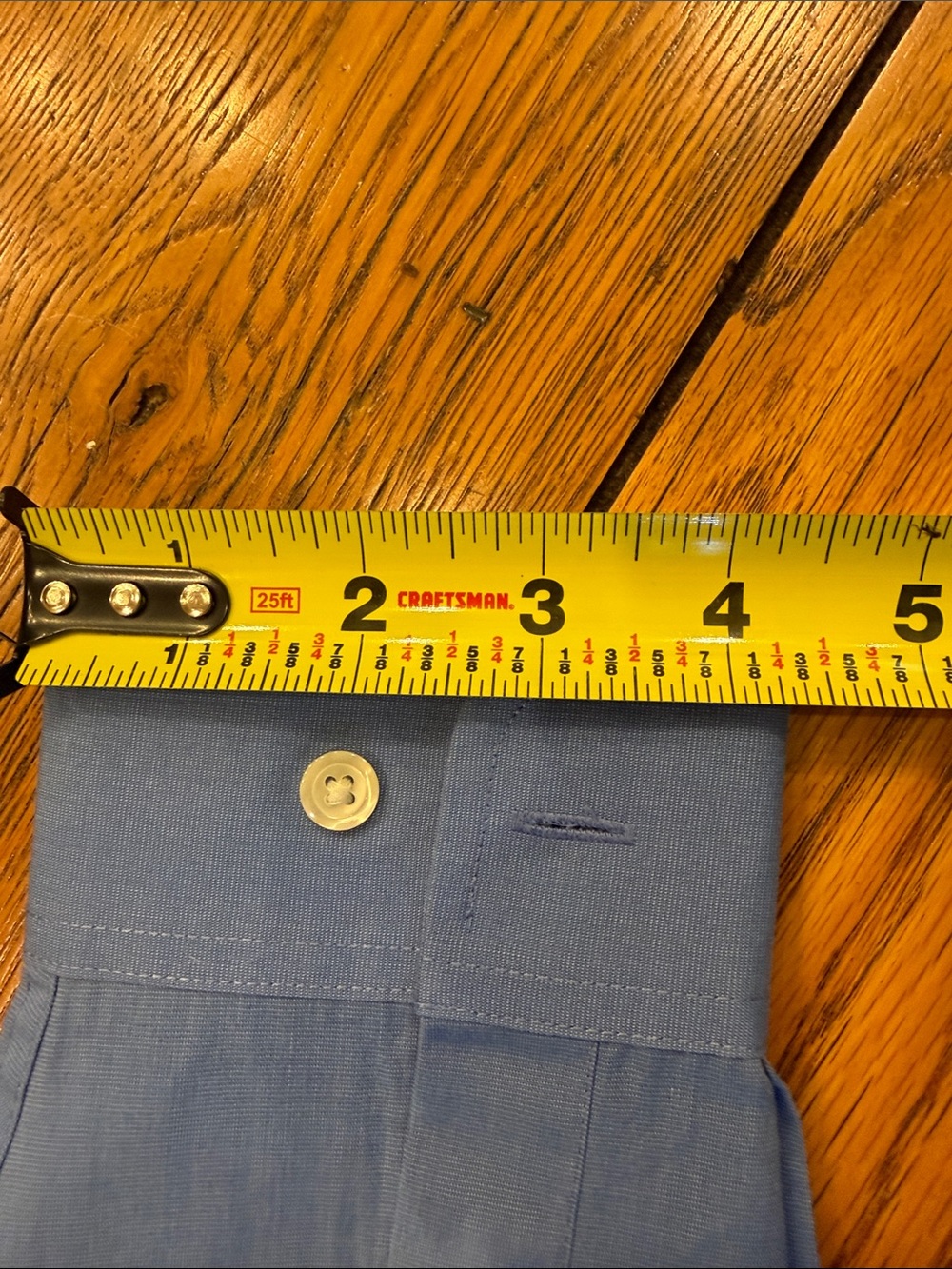 Class Club Blue Button-Up Dress Shirt Boys Size 20 - Picture 5 of 7
